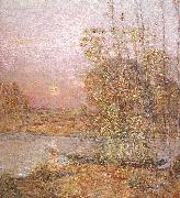 Childe Hassam Late Afternoon Sunset Germany oil painting reproduction